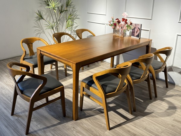 Bộ bàn ăn Louis Lavender - B167G