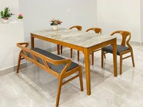 Bộ bàn đá Louis 3G1B