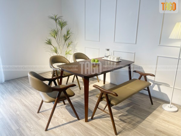 Bộ bàn ăn LIFUMI KRIS - LK3G1B