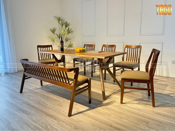 Bàn ăn Mùa thu 5 ghế AL5B18W