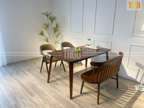 Bộ bàn ăn LIFUMI KRIS - LK2G1B207