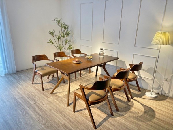 Bàn ăn Saint 6 ghế S6L18W