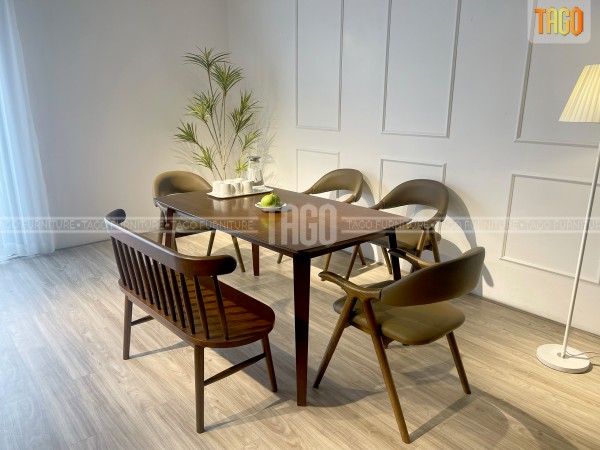 Bộ bàn ăn LIFUMI KRIS - LK4G1B