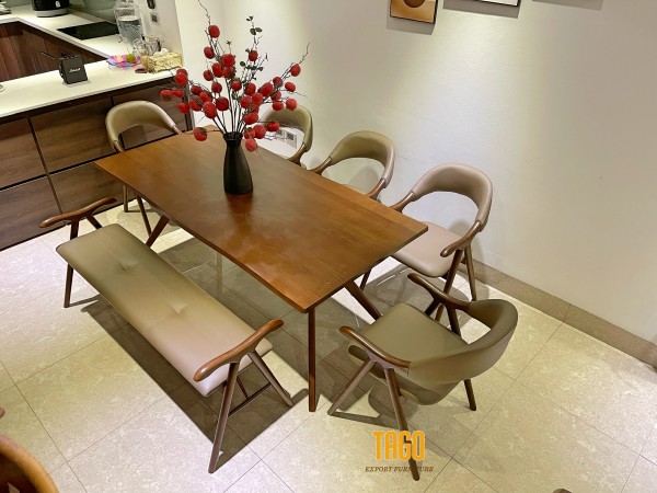 Bàn ăn Lifumi 5 ghế L5B18W