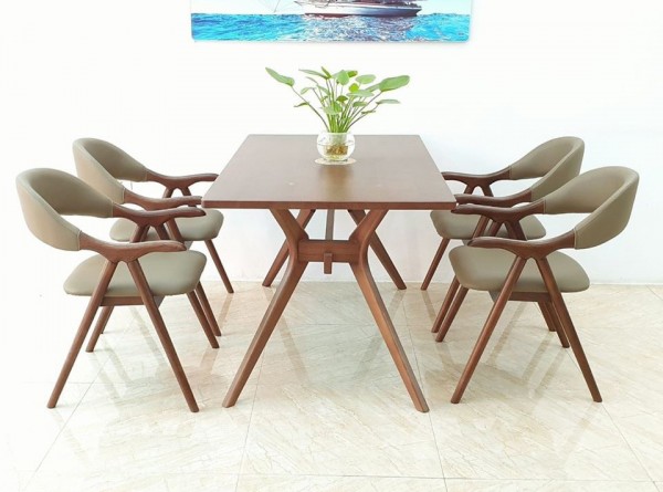 Bộ bàn ăn 4 ghế LIFUMI - L4C15