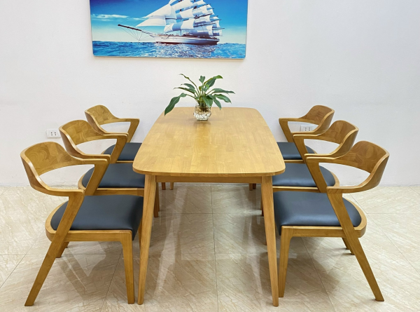 Bộ bàn đá Saint 6 ghế- S6C