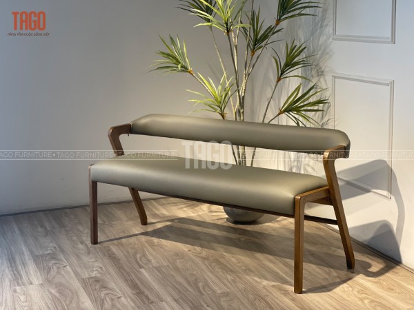 GHẾ BENCH URI 1M4 BLUE GREY