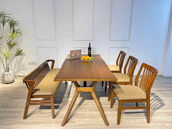 Bàn ăn Mùa thu 3 ghế AL3B18W