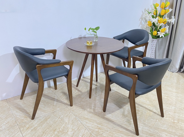 Bộ bàn trà tròn Rudy 3G