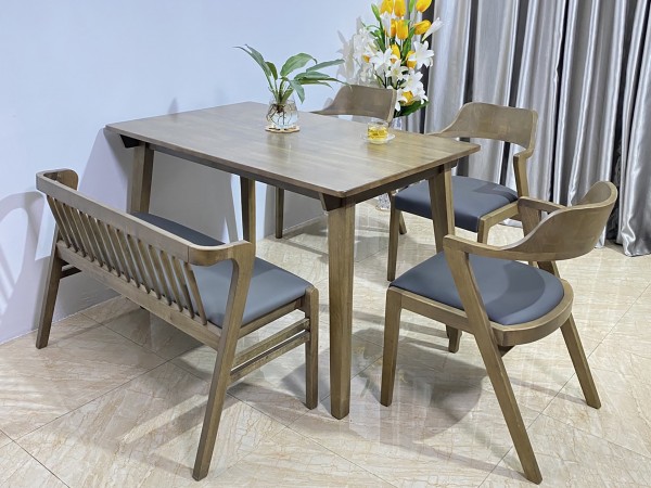 Bộ bàn ăn Saint 3 ghế - S1B3C13A