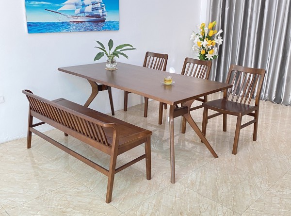 Bàn ăn Xuân- Hè 3 ghế XH3BL18W