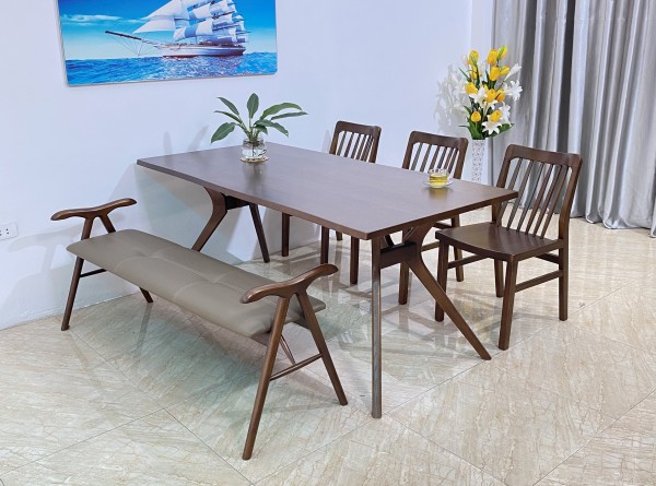 Bàn ăn Xuân- Hè 3 ghế XHB3L18W