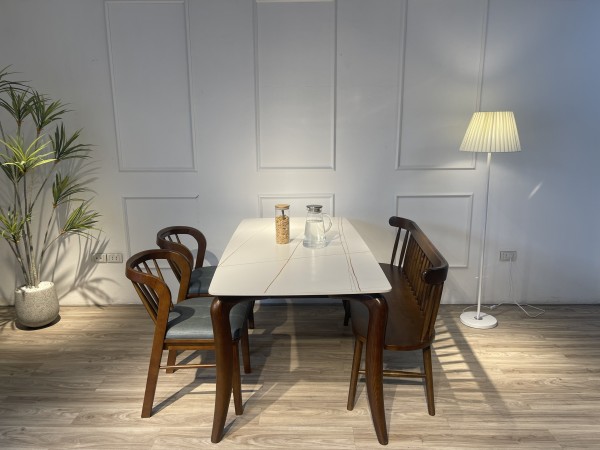 Bộ bàn ăn đá Candy - C2GB16W