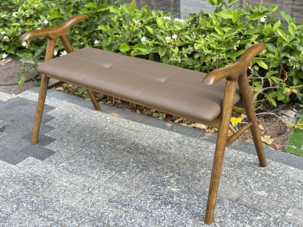 GHẾ BENCH LIFUMI 1M05 WALNUT